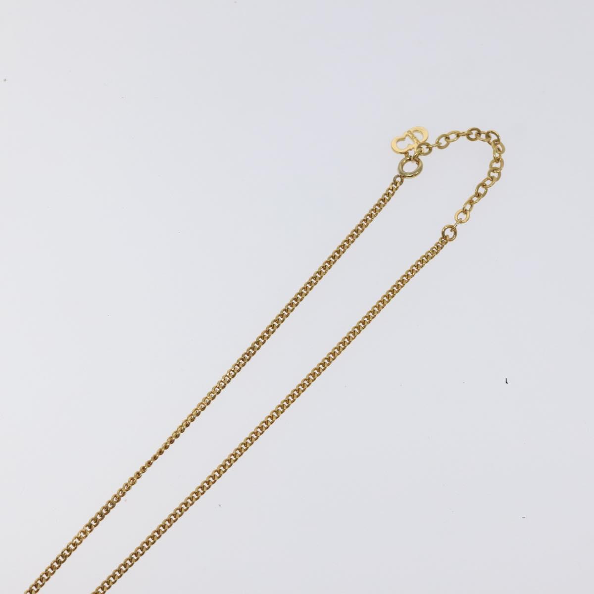 Christian Dior Necklace Metal Gold