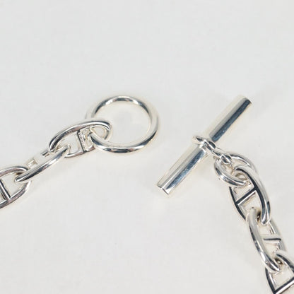 Hermes Chaine D'ancre Gm Necklace Ag925 29 Links Silver