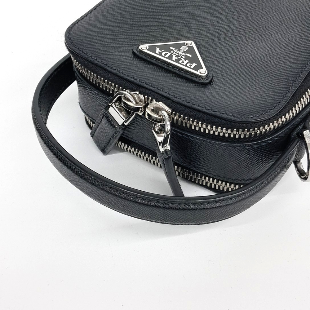 Prada Saffiano Mini Tote And Cross Bag (2vh067) (10036127)