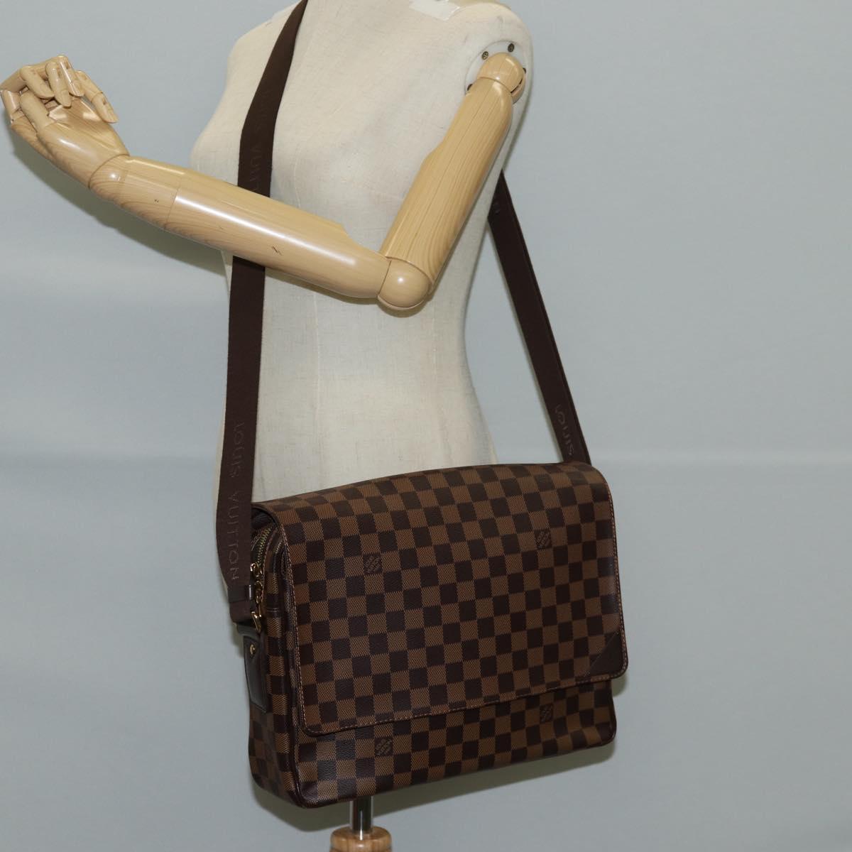 Louis Vuitton Damier Ebene Shelton Mm Shoulder Bag N41149 Lv