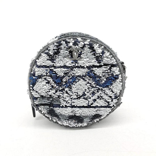 Chanel Sequin Round Mini Cross Bag (7548205)