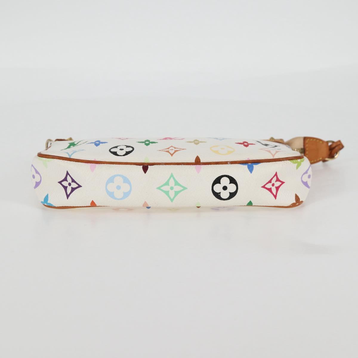 Louis Vuitton Multicolor Pochette Accessoires Pouch White M92649 Lv