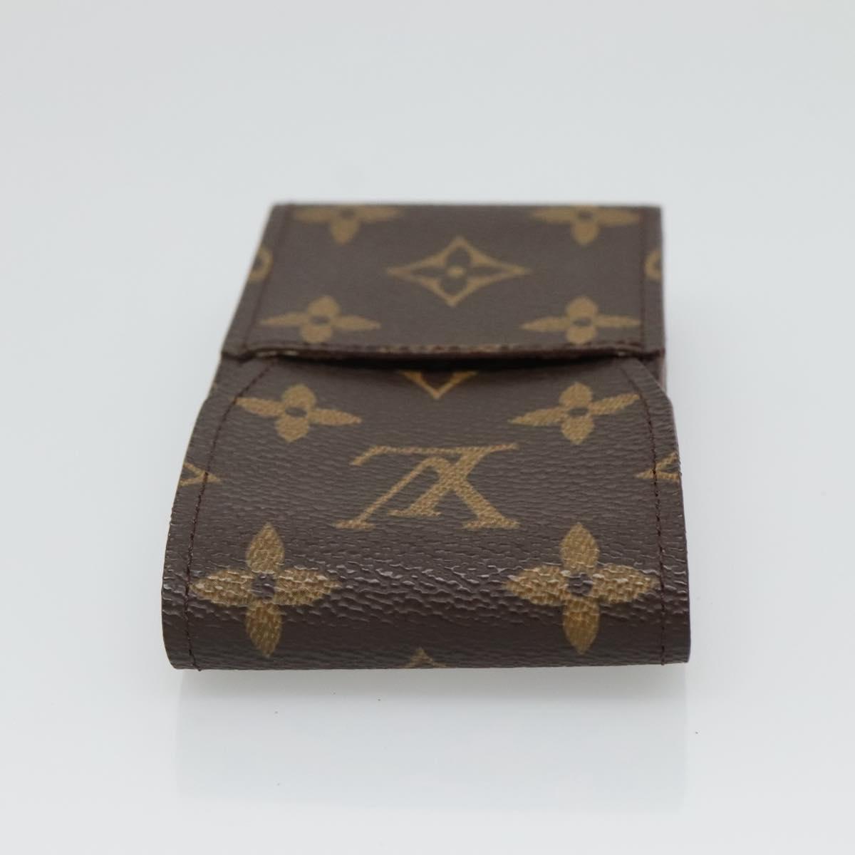 Louis Vuitton Monogram Etui Cigarette Cigarette Case M63024 Lv