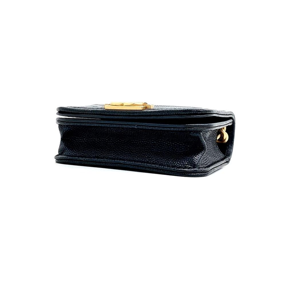 Chanel Caviar Boy Chevron Mini Belt Bag (1094576)