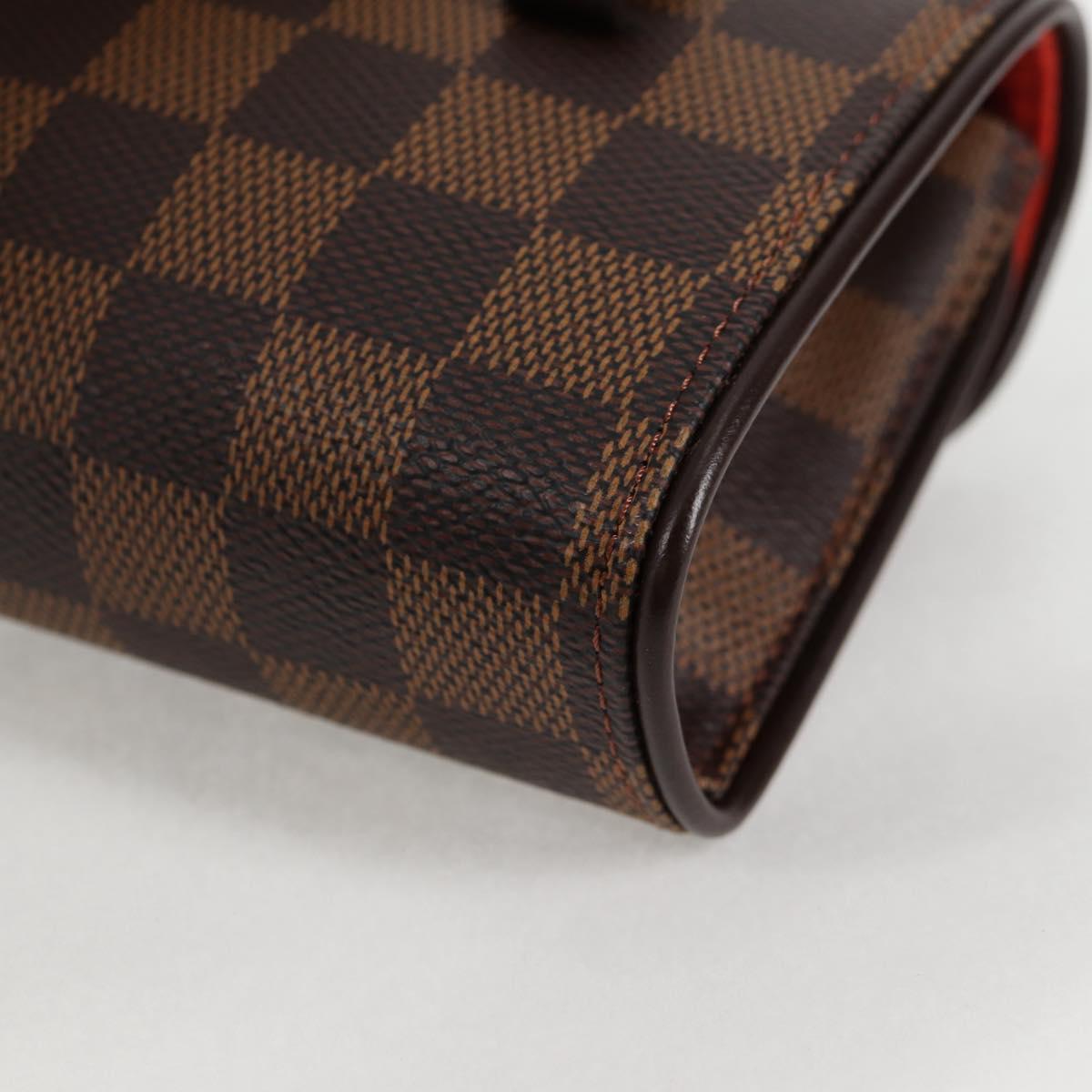 Louis Vuitton Damier Ebene Pochette Florentine Waist Bag N51856 Lv