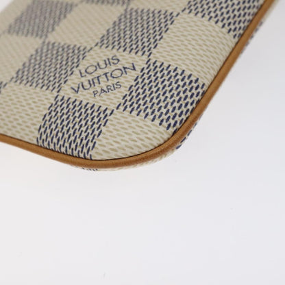 Louis Vuitton Damier Azur Etui Telephonne Mm Cell Phone Case N60026