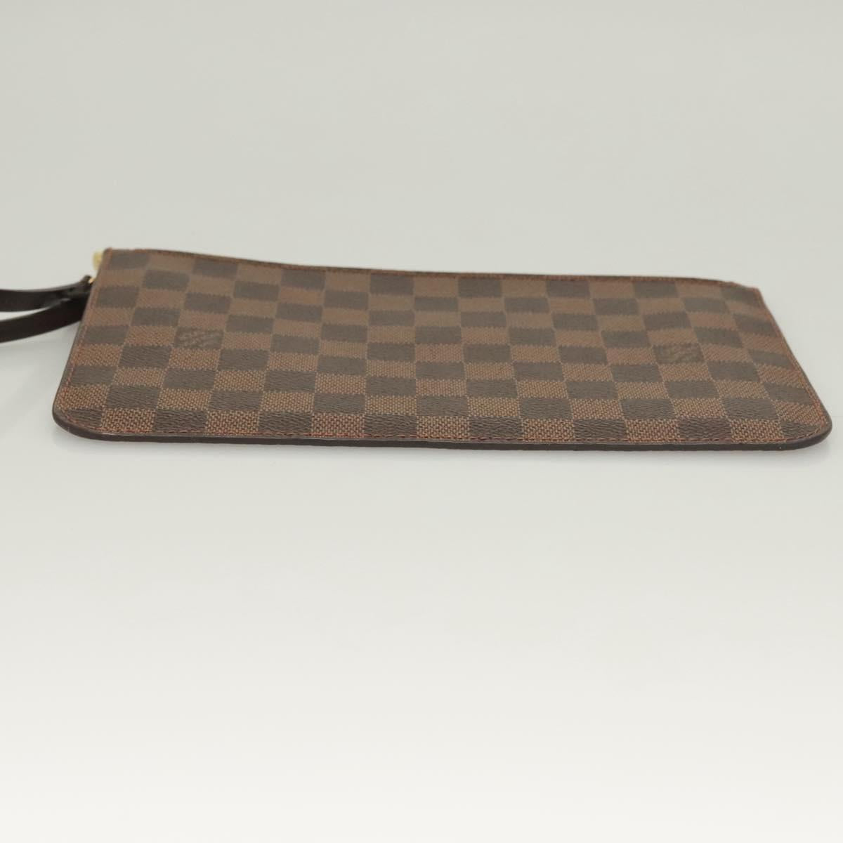 Louis Vuitton Damier Ebene Neverfull Mm Pouch Accessory Pouch Lv