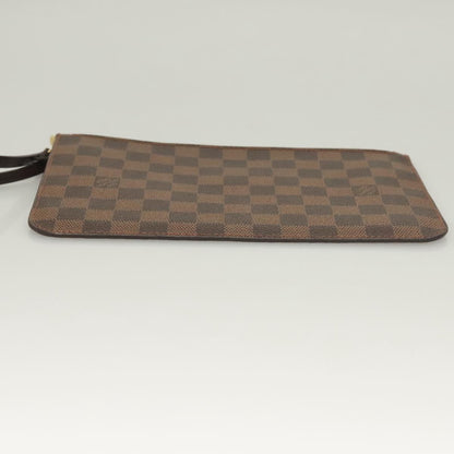 Louis Vuitton Damier Ebene Neverfull Mm Pouch Accessory Pouch Lv