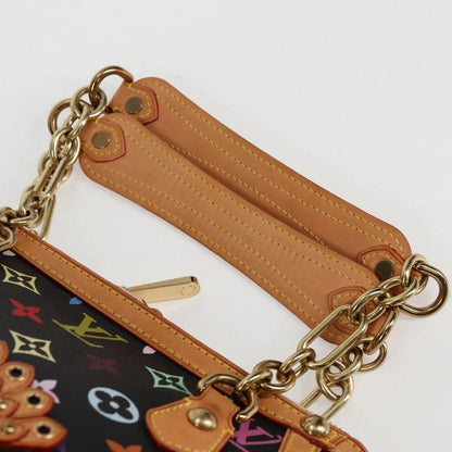 Louis Vuitton Monogram Multicolor Gracie Mm Hand Bag Black M92591