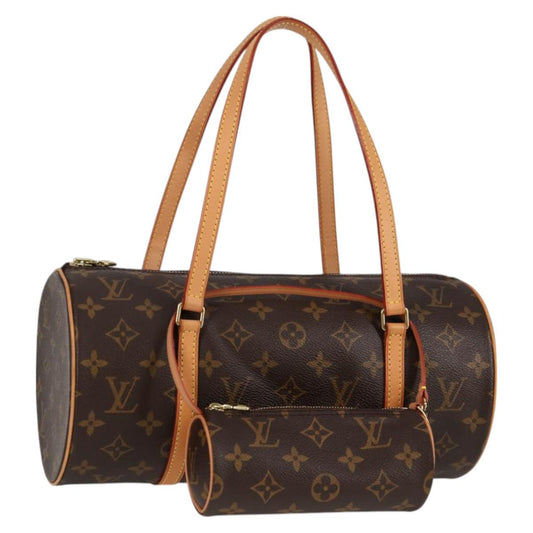 Louis Vuitton Monogram Papillon 30 Hand Bag M51385 Lv