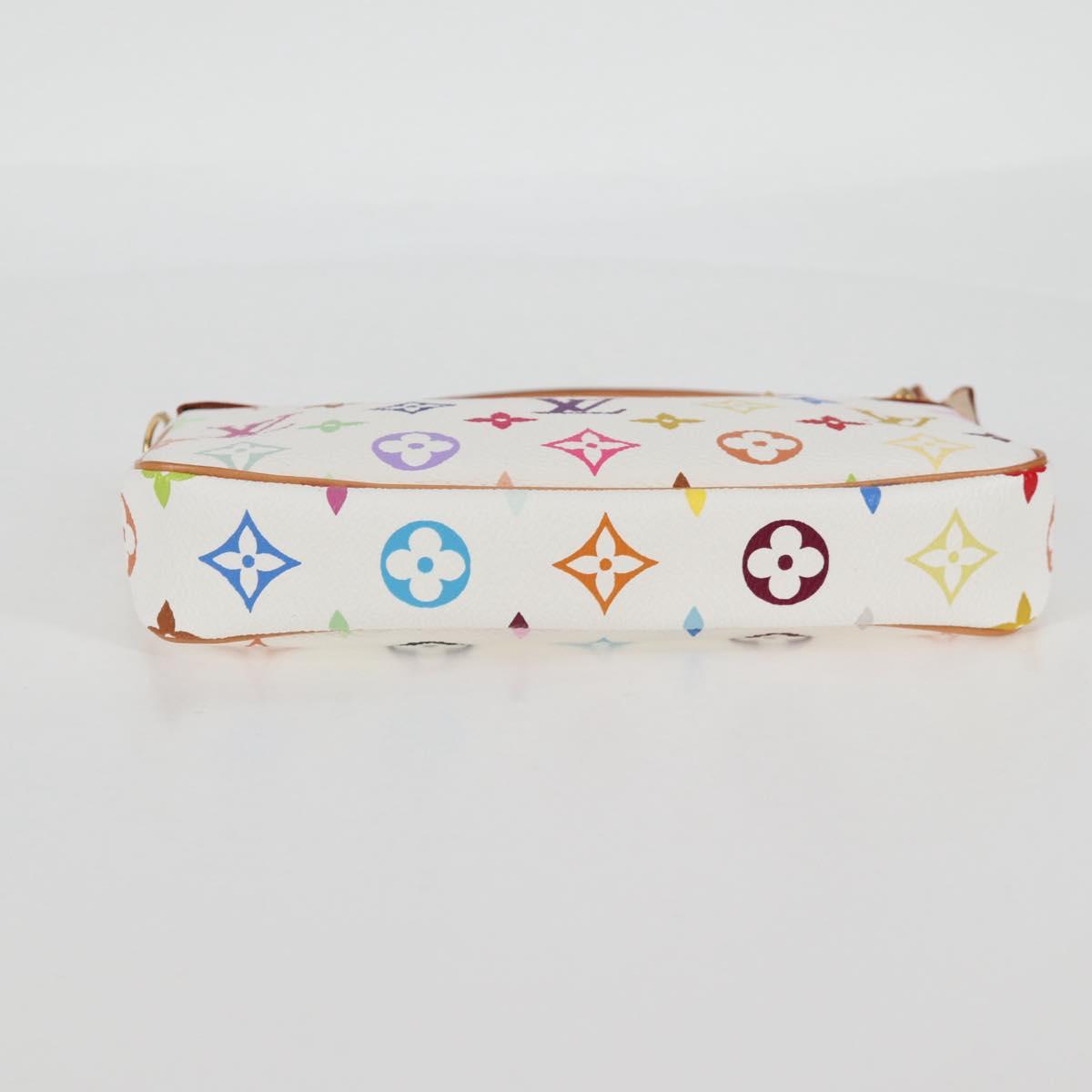 Louis Vuitton Multicolor Pochette Accessoires Pouch White M92649