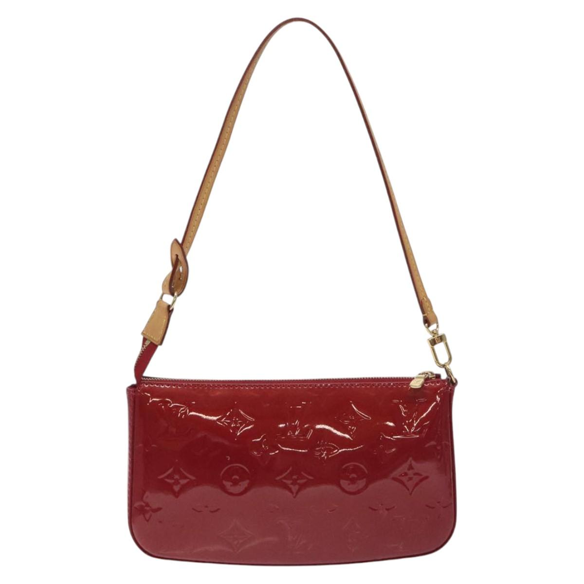 Louis Vuitton Vernis Pochette Accessoires Pomme D'amour M91577 Lv