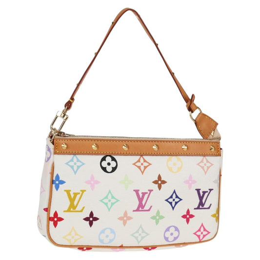 Louis Vuitton Multicolor Pochette Accessoires Pouch White M92649 Lv