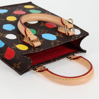 Louis Vuitton Monogram Yayoi Kusama Petit Sac Plat Bag 2WAY M81867