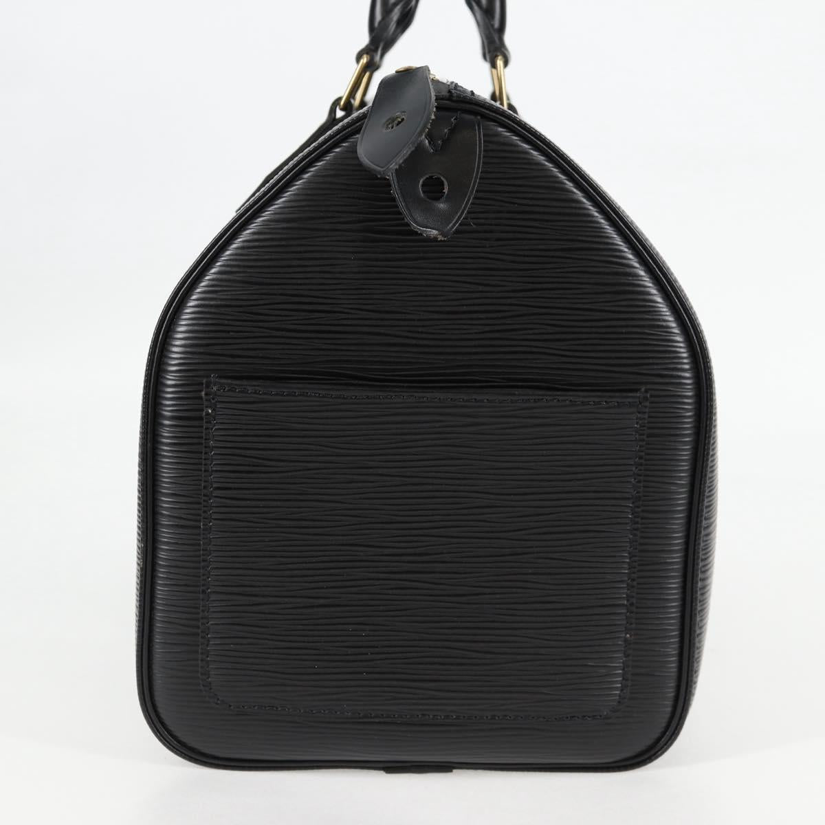 Louis Vuitton Epi Speedy 30 Hand Bag Noir Black M43002 Lv