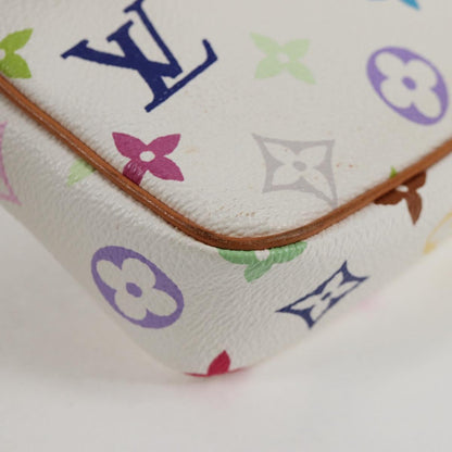 Louis Vuitton Multicolor Pochette Accessoires Pouch White M92649