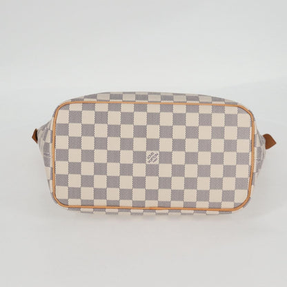 Louis Vuitton Damier Azur Saleya Pm Tote Bag N51186 Lv