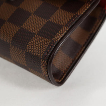 Louis Vuitton Damier Ebene Pochette Florentine Waist Bag N51856 Lv
