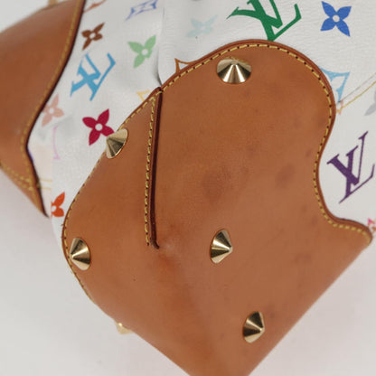 Louis Vuitton Monogram Multicolor Judy Mm Bag 2WAY White M40255 Lv