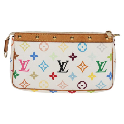 Louis Vuitton Multicolor Pochette Accessoires Pouch White M92649 Lv