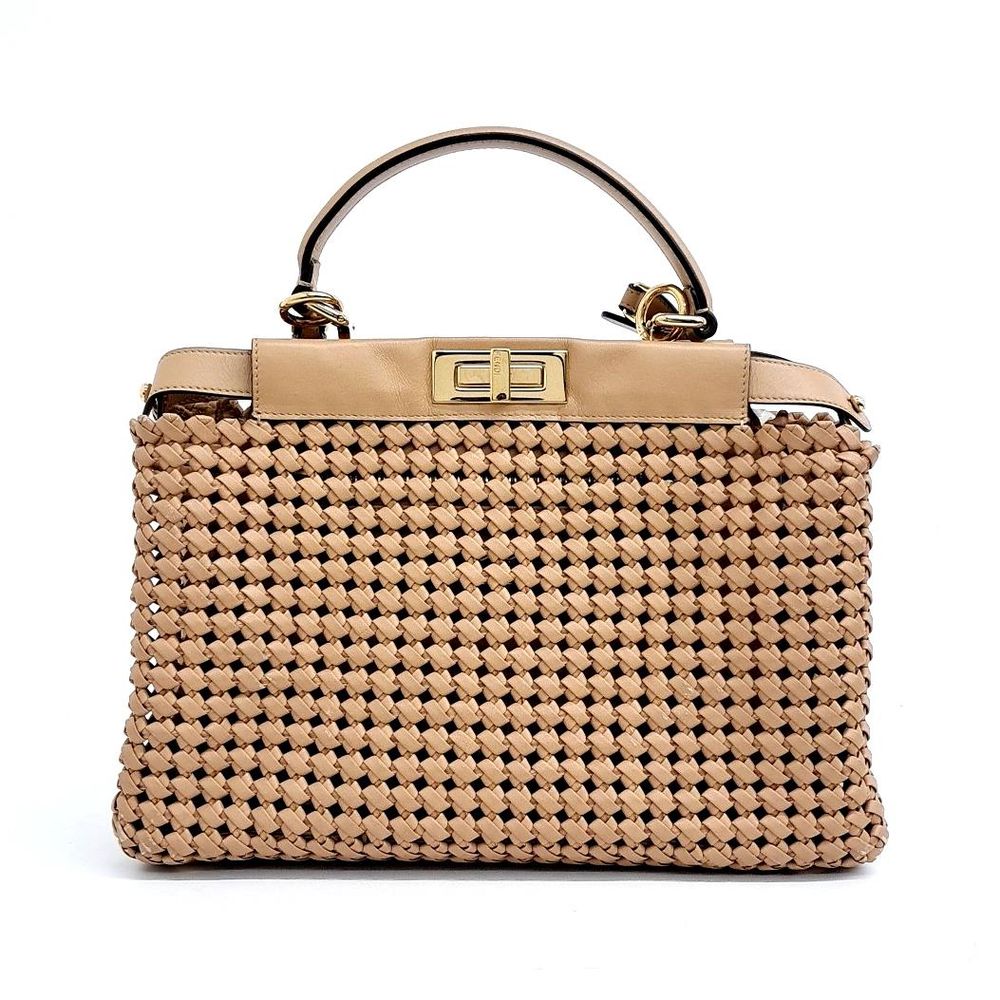 Fendi Interlace Peekaboo Medium (8bn290) (1140233)