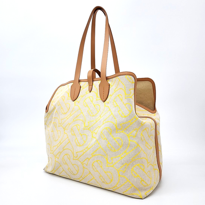 Burberry Canvas Belt Tote Bag (10031192)