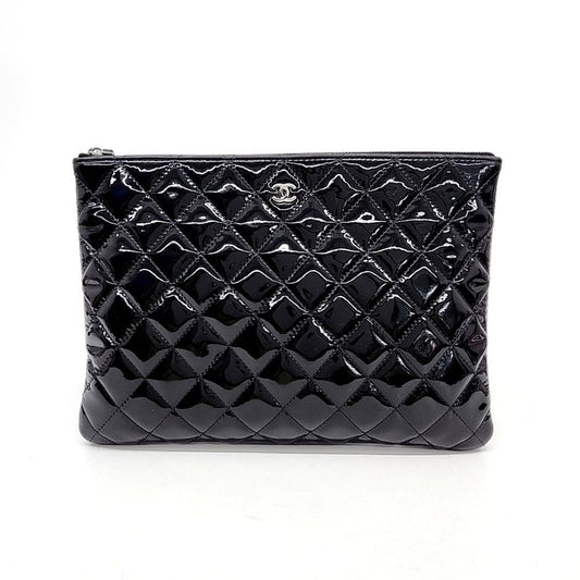 Chanel Patent Clutch New Medium (9371959)