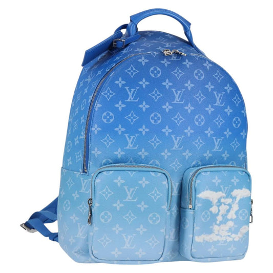 Louis Vuitton Clouds Backpack Multi Pocket Backpack Blue M45441 Lv