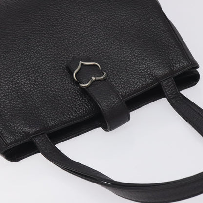 Saint Laurent Tote Bag Leather Purple Silver