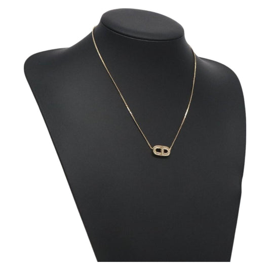 Christian Dior Necklace Metal Gold