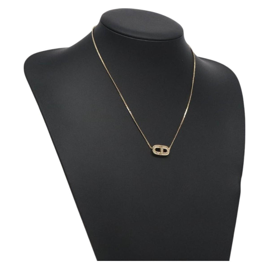 Christian Dior Necklace Metal Gold