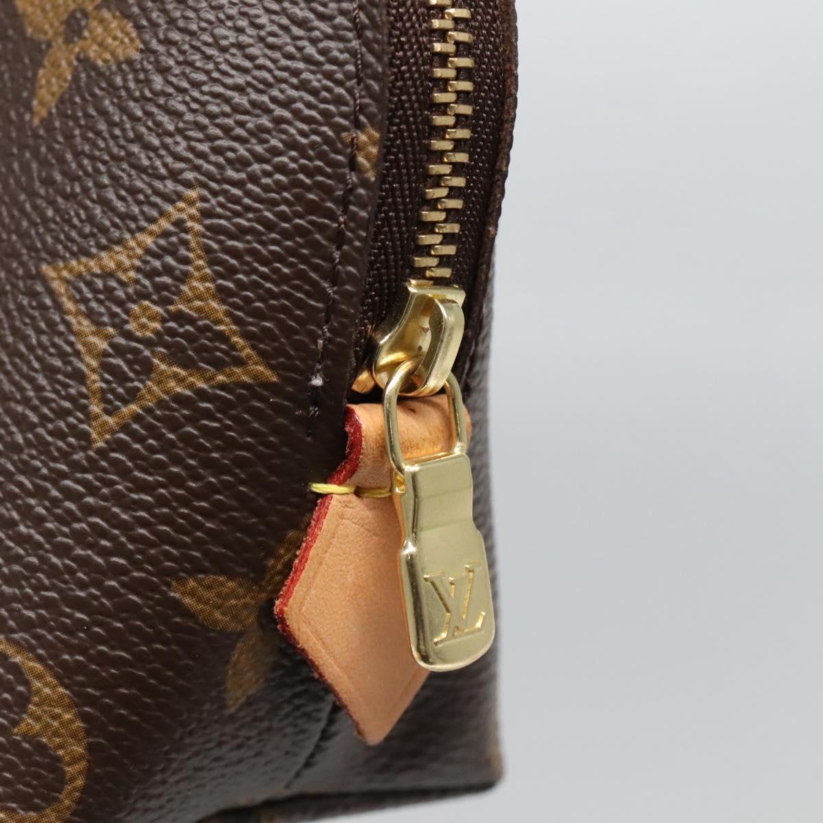 Louis Vuitton Monogram Pochette Cosmetic Pm Pouch M43998 Lv