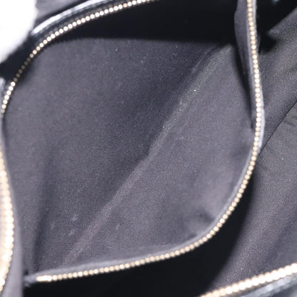 Gucci Gg Canvas Shoulder Bag Black Gold 153010