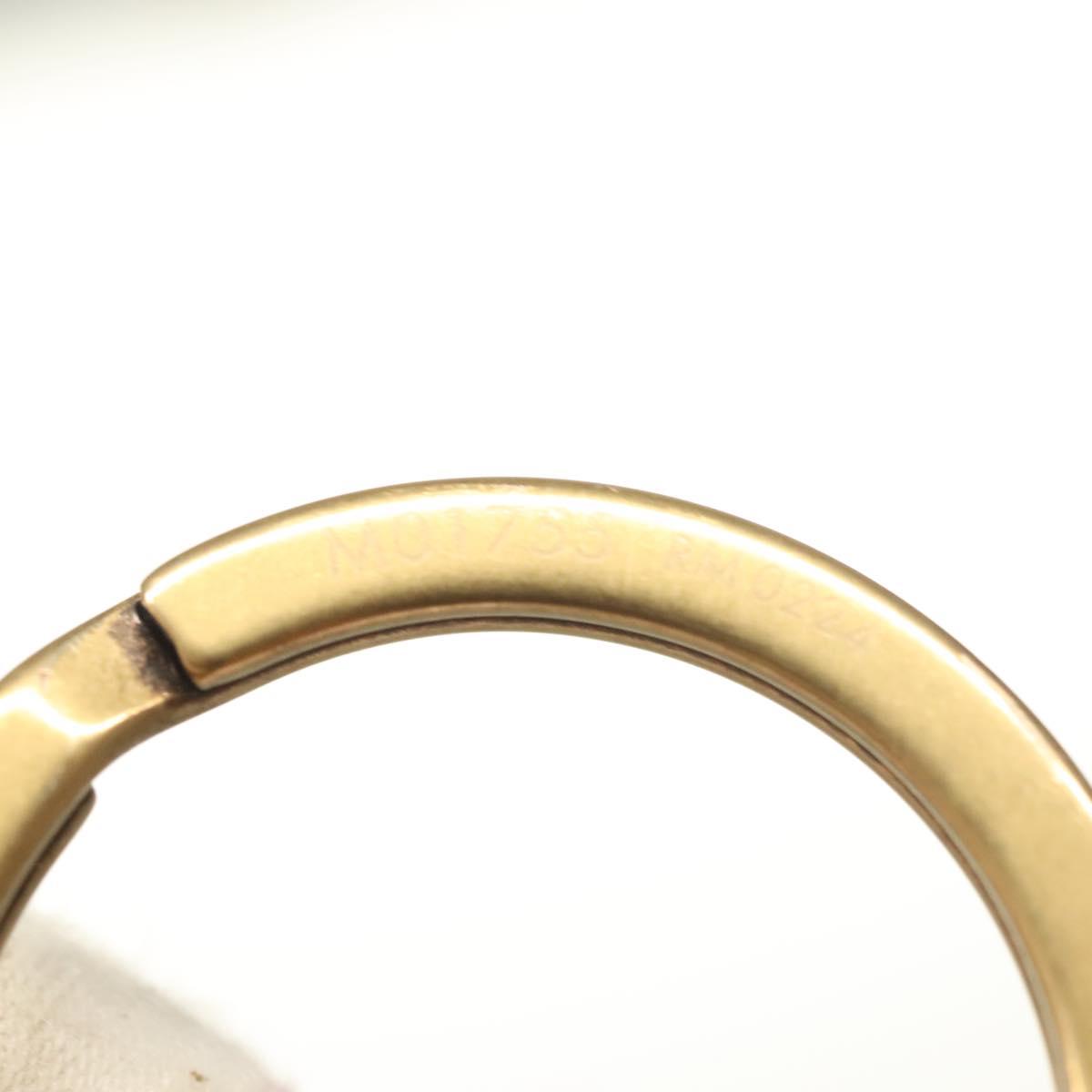 Louis Vuitton Lv Lovers Studs Key Holder Metal Gold M01755 Lv