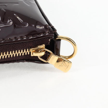 Louis Vuitton Vernis Pochette Accessoires Pouch Amarante M91576 Lv