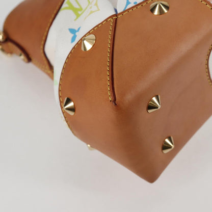 Louis Vuitton Monogram Multicolor Judy Mm Bag 2WAY White M40255 Lv