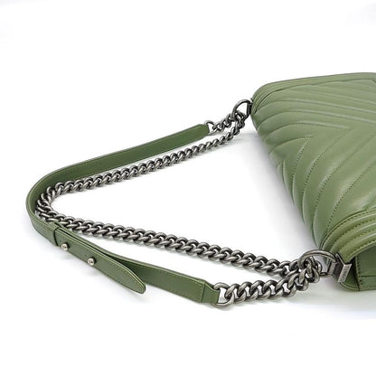 Chanel Chevron Boy Bag New Medium (8524603)