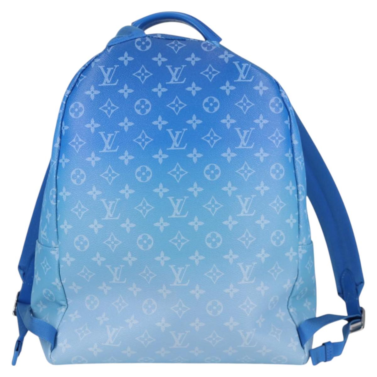 Louis Vuitton Clouds Backpack Multi Pocket Backpack Blue M45441 Lv