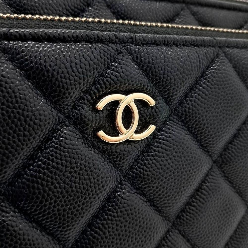 Chanel Caviar Trio Clutch (6138864)
