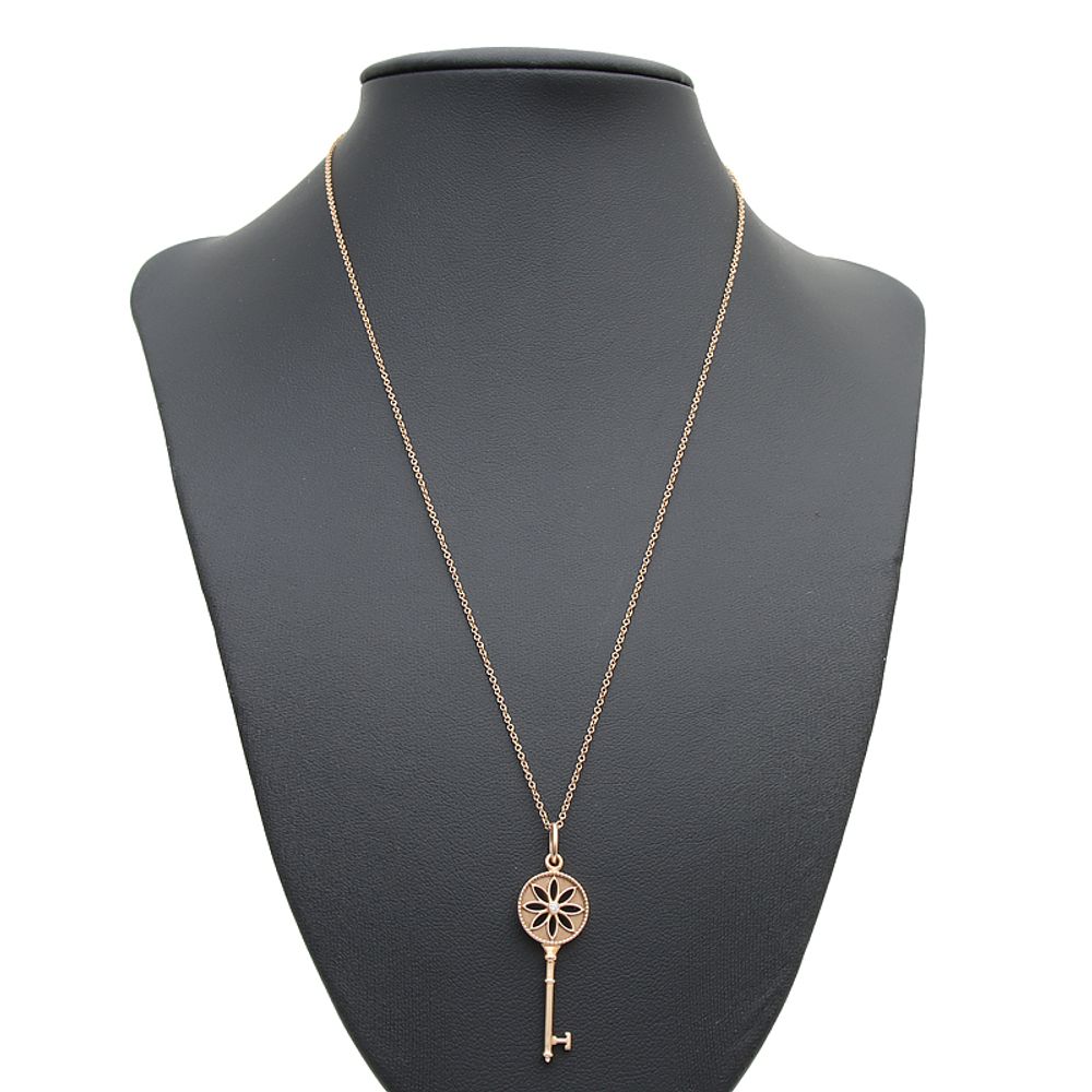Tiffany Diamond Daisy Key Necklace (5968107)
