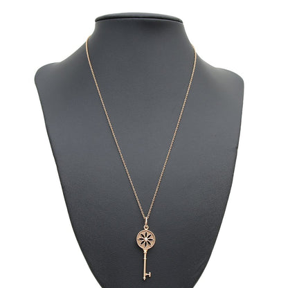Tiffany Diamond Daisy Key Necklace (5968107)