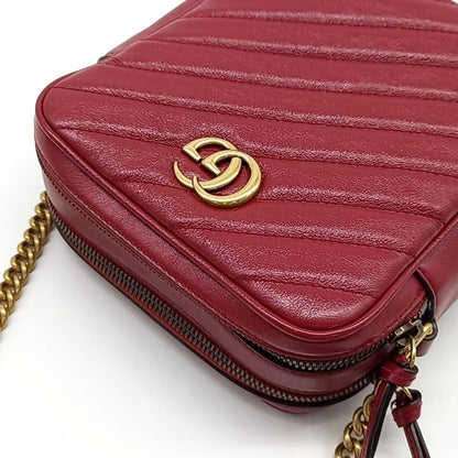 Gucci Marmont Chain Cross Bag (550155) (6120848)