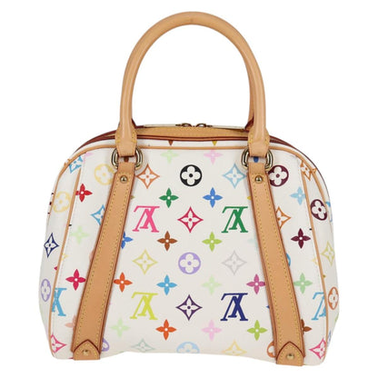 Louis Vuitton Monogram Multicolor Priscilla Hand Bag White M40096