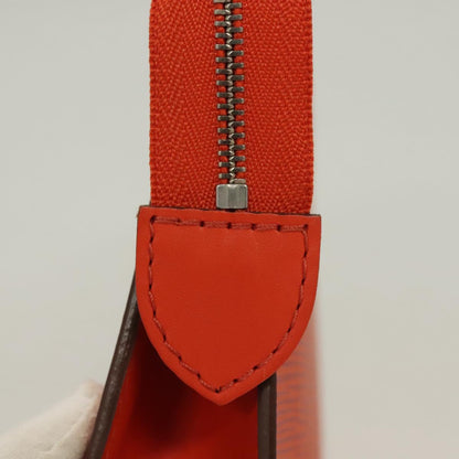 Louis Vuitton Epi Posh Toilet Pouch Orange Pimon M41084 Lv