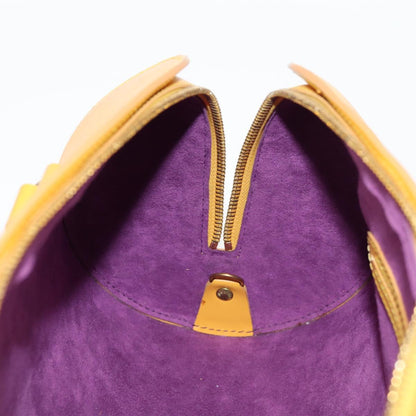 Louis Vuitton Epi Soufflot Hand Bag Yellow M52229 Lv