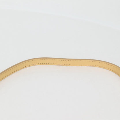 Celine Cuir Triomphe Drawstring Mobile Pouch Leather Yellow