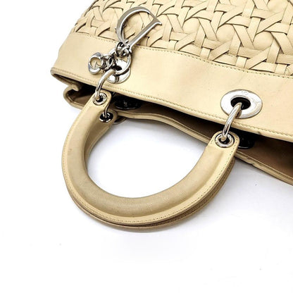 Dior Christian Dior Woven Cannage Tote Bag (6251893)