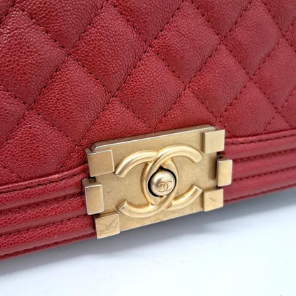 Chanel Caviar Boy Bag Medium (3476090)