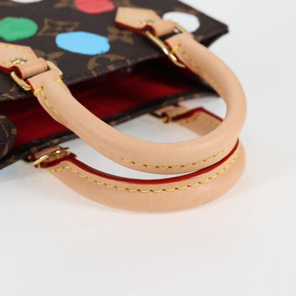 Louis Vuitton Monogram Yayoi Kusama Petit Sac Plat Bag 2WAY M81867