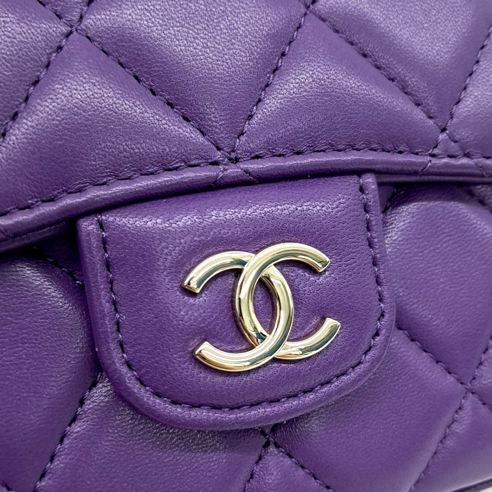 Chanel Top Handle Mini Chain Cross Bag (10124487)